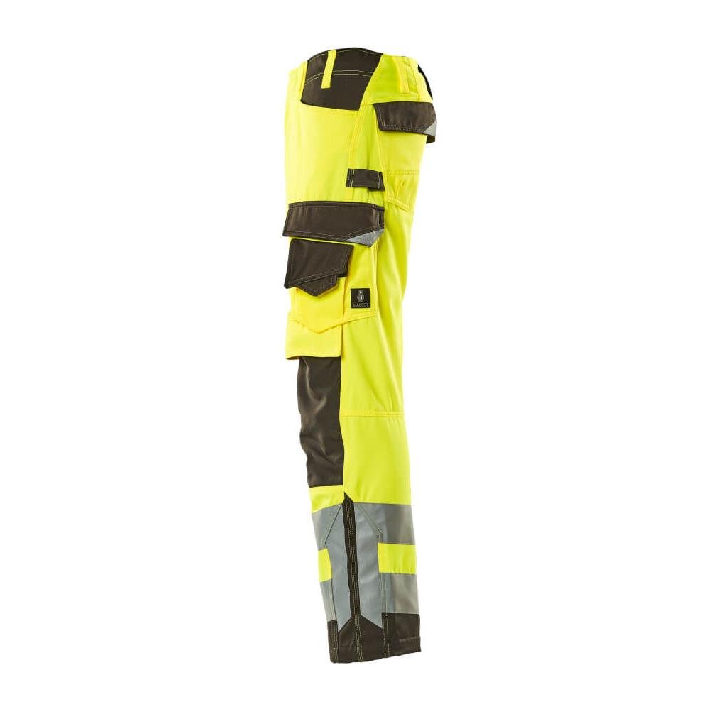 MASCOT® Kendal trousers, hi-vis yellow/dark anthracite