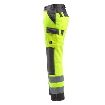 MASCOT® Maitland trousers, hi-vis yellow/dark anthracite
