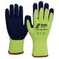 NITRAS WINTER BLOCKER, winter gloves, neon yellow / blue