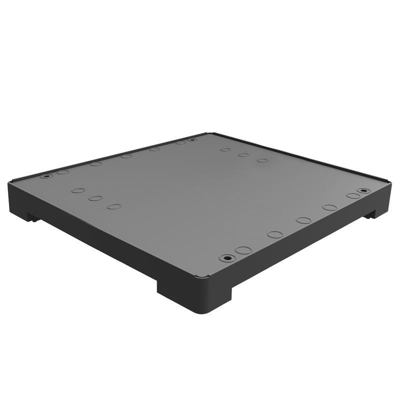 VERMOP base plate M, without wheels, 52 x 42 x 6 cm