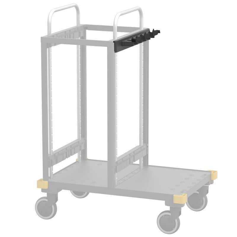 Clúdach VERMOP le stiall duán agus 3 shealbhóir hanla, antraicít