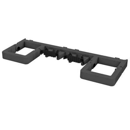 Láimhseáil dhúbailte VERMOP le hanla, 53 x 19 x 5 cm