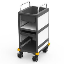 VERMOP Trealamh mionbharra athsheoladh beag buí, 46 x 56 x 112 cm