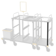 Stiall próifíle cúinne VERMOP, antraicít 735mm, 74 x 4 x 2 cm