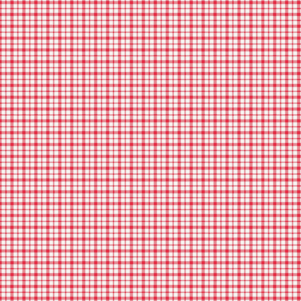The Dunisilk MD 84x84 cm tablecloth Giovanni from Duni GmbH features a red and white checkered design with pretty squares - ideal as a lively table decoration. Available in a high-quality pack of 20 pieces.