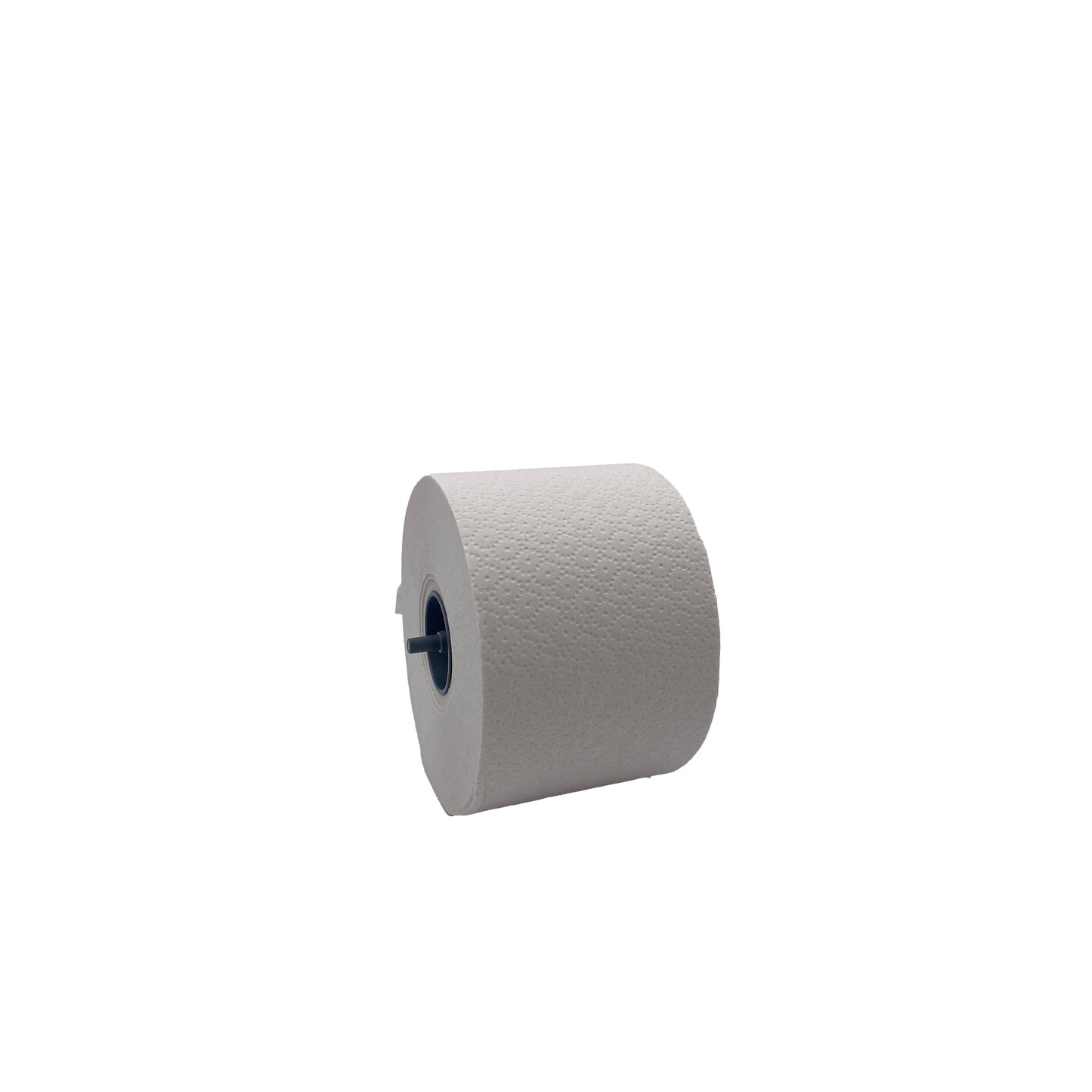 A single large roll of CWS toilet paper Recycling White 25 g/m² from CWS, with a visible cardboard core, stands on its side against a plain white background.