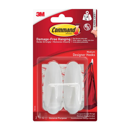 3M™ Command™ Medium Hooks - Storage and organization