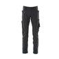 Trousers, ULTIMATE STRETCH, light weight trousers, black-blue