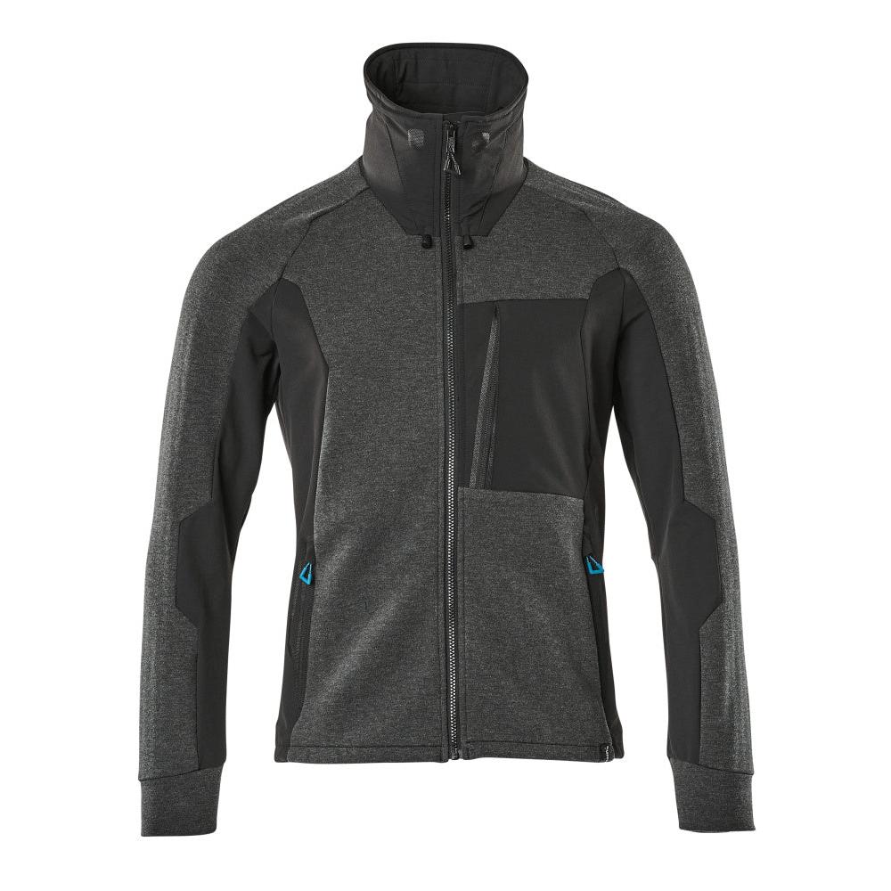 Sweatshirt, zipper, stand-up collar sweatshirt with zipper