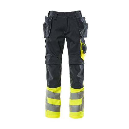 Trousers with hanging pockets trousers