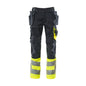 Trousers with hanging pockets trousers