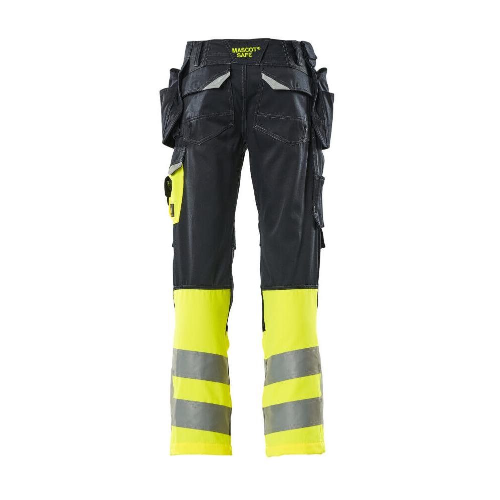 Trousers with hanging pockets trousers