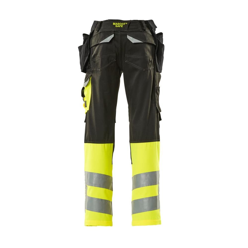 Trousers with hanging pockets trousers