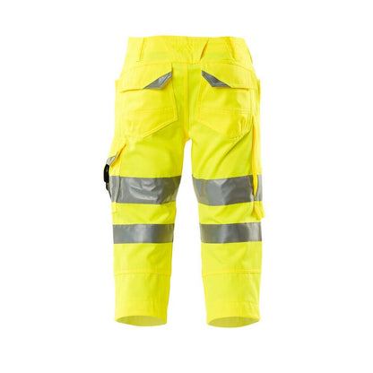 Three-quarter length trousers with knee pockets Three-quarter length trousers