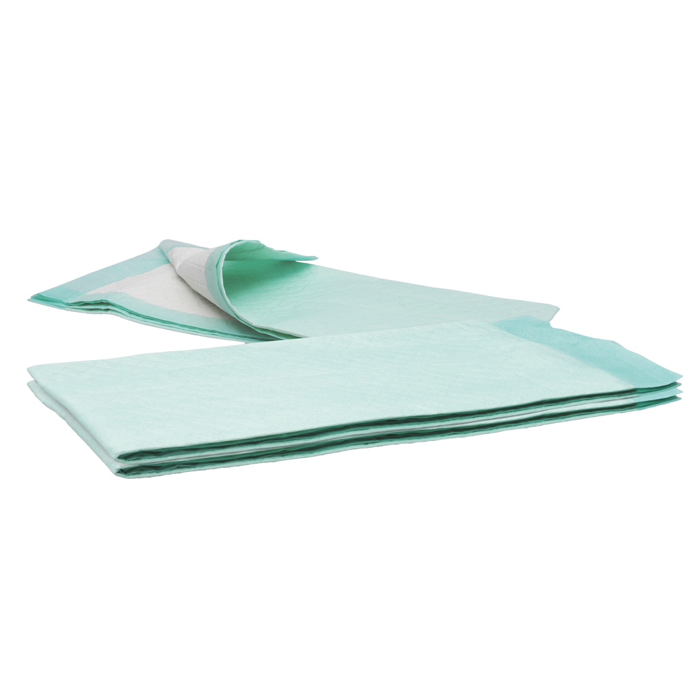 Ceap liachta MaiMed 60x90cm Piliúir calóg fluff breise neamh-steiriúil 60x90cm 2x25pcs/bosca glas | Bosca (50 píosa)