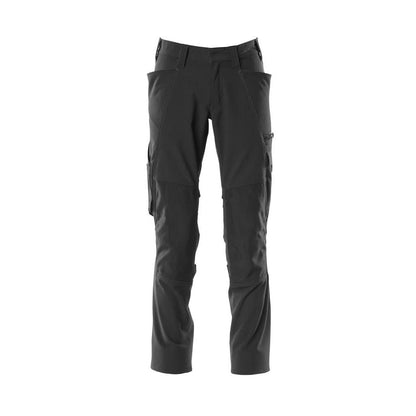 Pants, knee pockets, ULTIMATE STRETCH pants, black