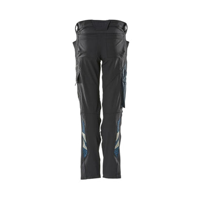 Pants, women, PEARL, knee pockets, stretch pants