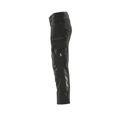 Pants, women, PEARL, knee pockets, stretch pants