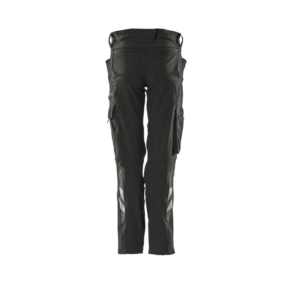 Pants, women, PEARL, knee pockets, stretch pants