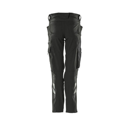 Pants, women, PEARL, knee pockets, stretch pants