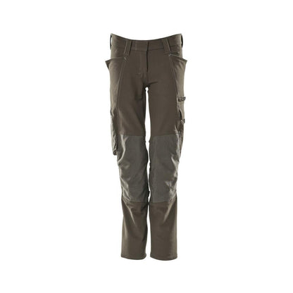 Pants, women, PEARL, knee pockets, stretch pants