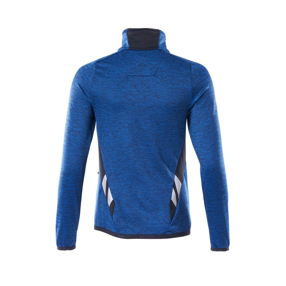 Fleece pullover with zip, women's microfleece jacket