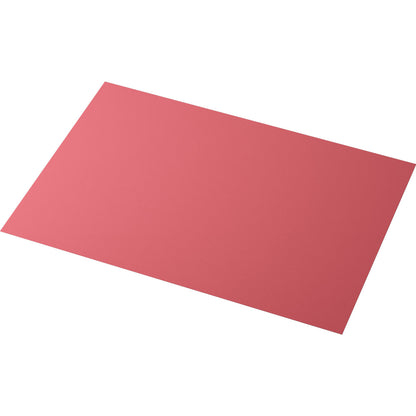 A single rectangular pink Evolin placemat (30 x 43.5 cm) from Duni GmbH with a textured surface is placed on a white background and viewed at an angle.