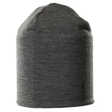 Knitted hat, insulating hat size ONE, dark anthracite mottled | Pack (1 piece)