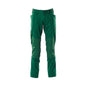 Pants with knee pockets, extra light pants, green