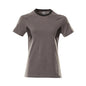 T-shirt, women's T-shirt, dark anthracite/black