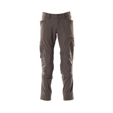 Pants, knee pockets, ULTIMATE STRETCH pants, dark anthracite