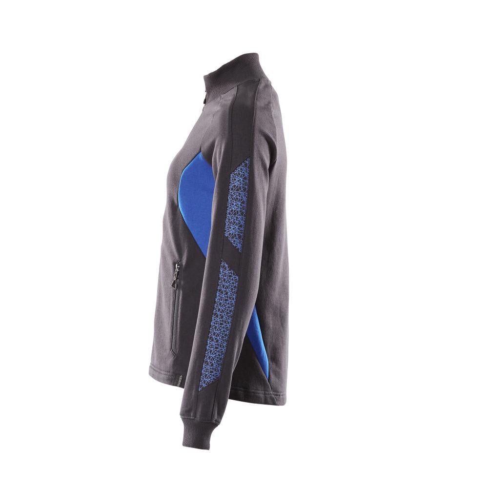 Sweatshirt with zipper, women's sweatshirt with zipper