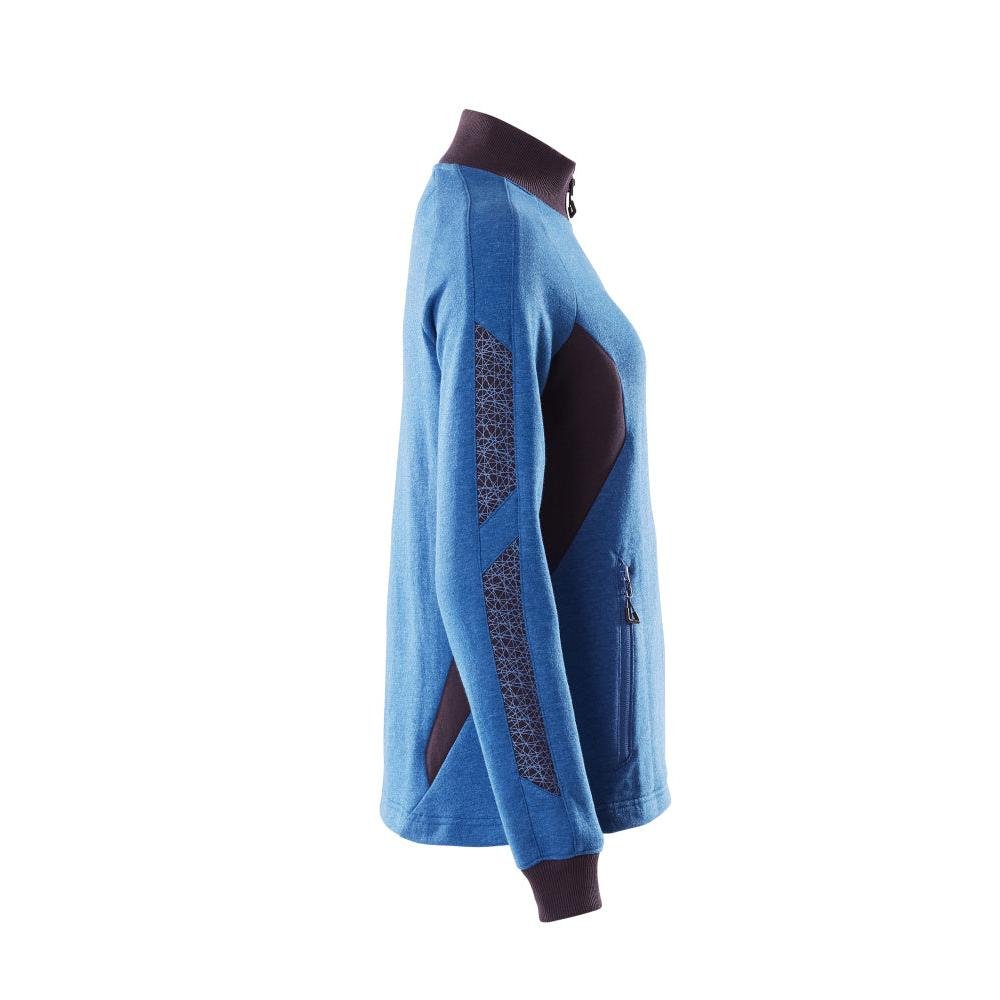 Sweatshirt with zipper, women's sweatshirt with zipper