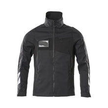 Jacket, stretch inserts work jacket
