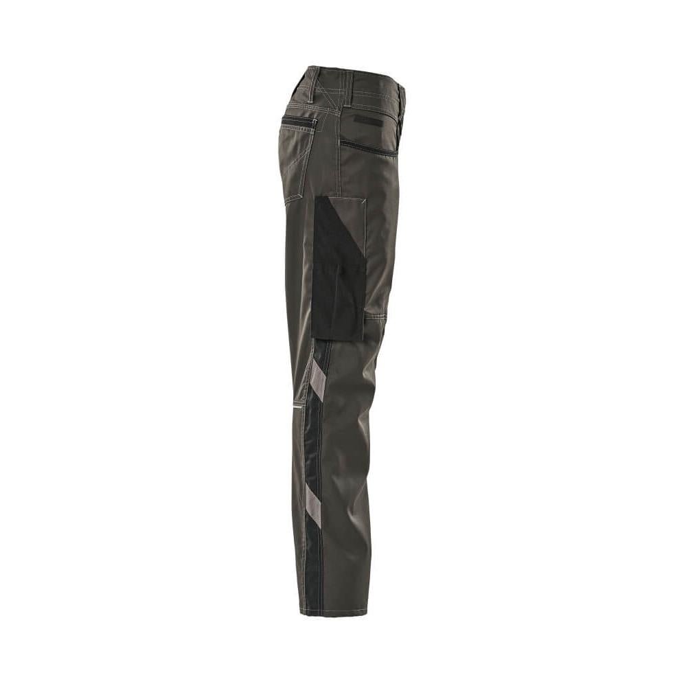 Trousers, women, pearl, two-tone trousers