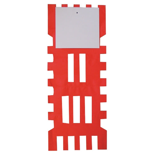 The PAPSTAR large room garland paper 10 m from PAPSTAR GmbH is a rainbow-colored, flame-retardant paper garland (1 piece per bag), which is perfect for party decoration - not to be confused with medical devices like red backboards.