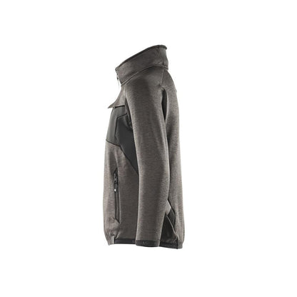 Fleece sweater for children, short zipper sweater for children