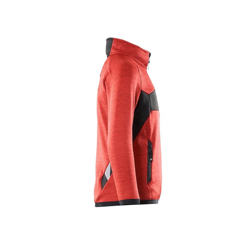 Fleece sweater for children, short zipper sweater for children