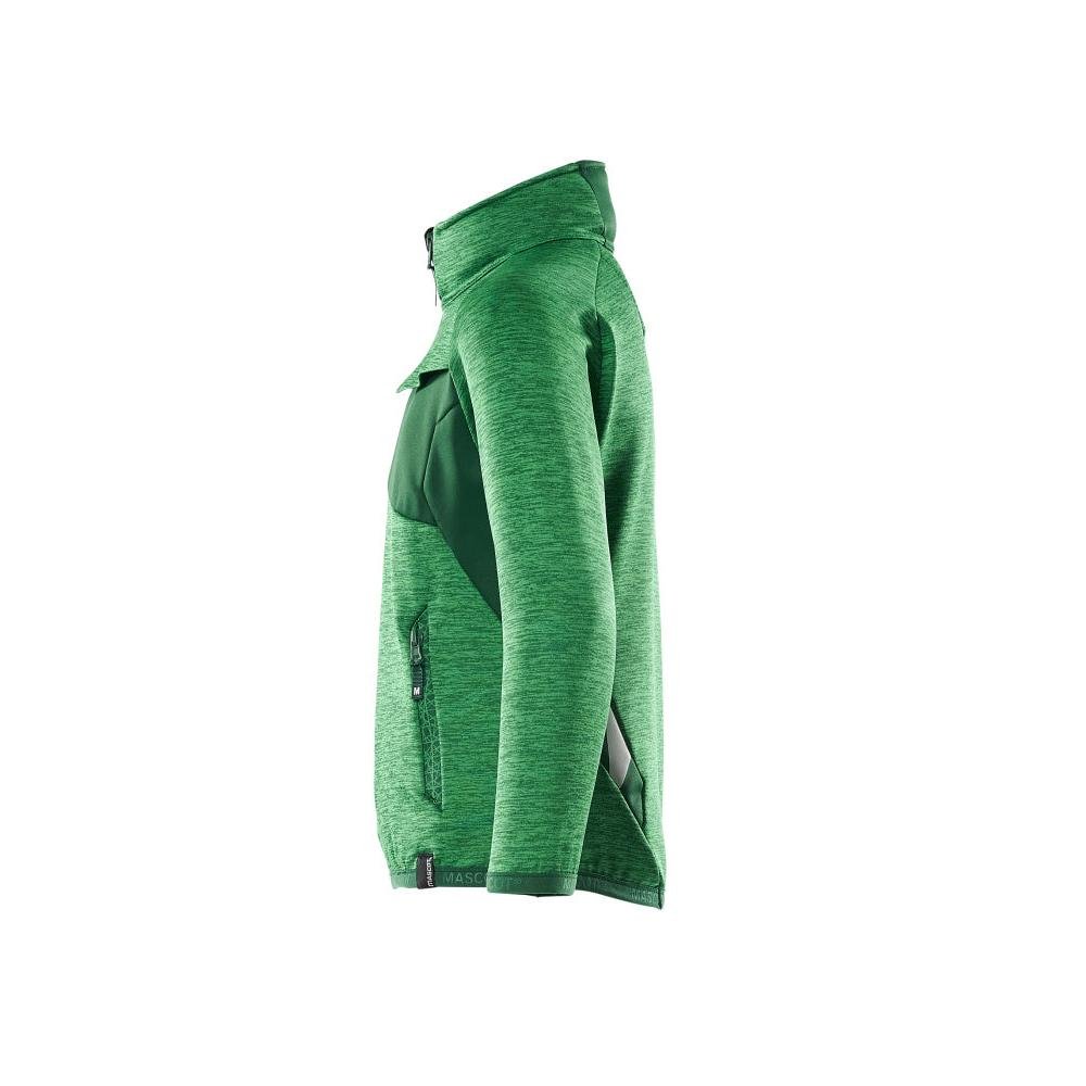 Fleece sweater for children, short zipper sweater for children