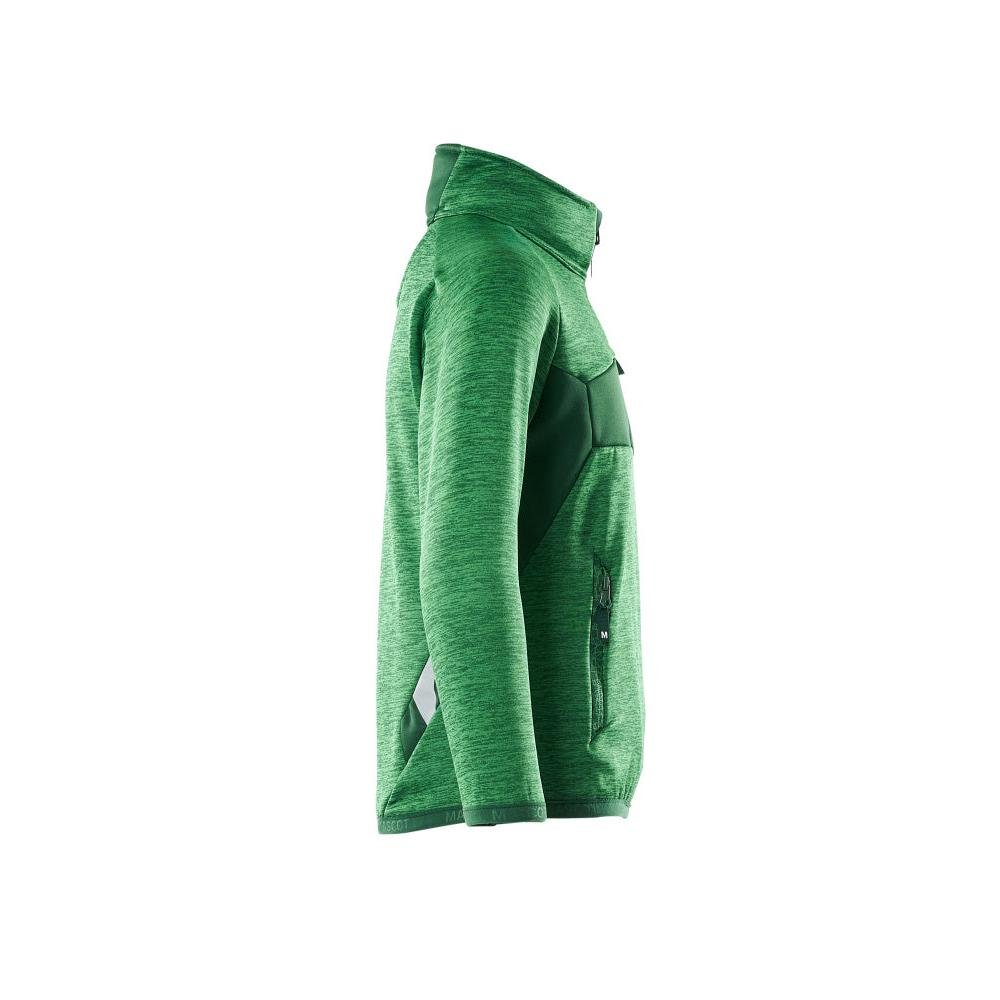 Fleece sweater for children, short zipper sweater for children