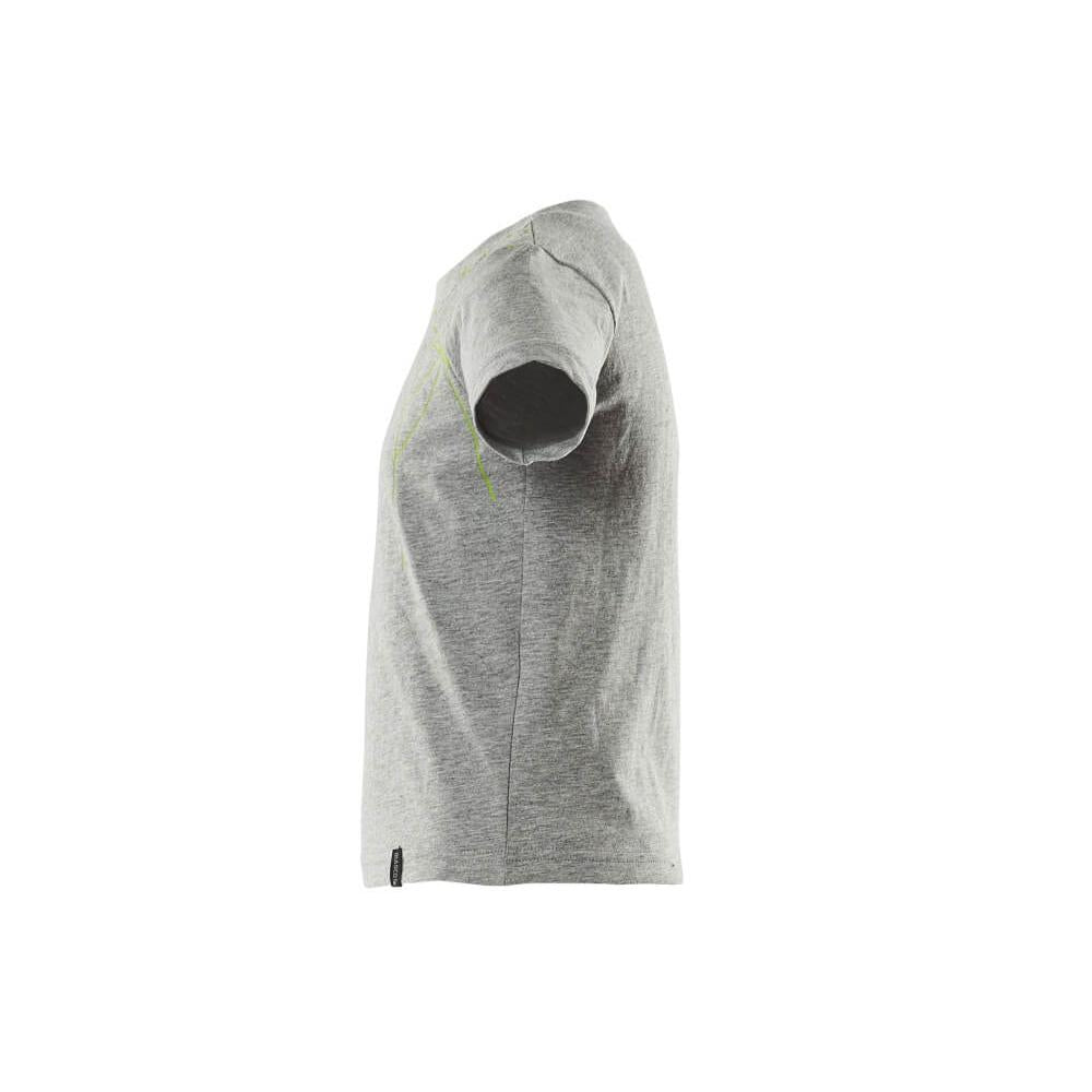 T-shirt for children, with print T-shirt for children, gray mottled