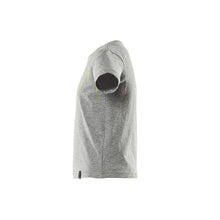 T-shirt for children, with print T-shirt for children, gray mottled