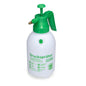 The Nölle Profi Brush pressure sprayer made of plastic, white-green, is ideal for garden care and precise plant watering. It holds 2 liters, has a pump handle, and green labeling as well as instructions on the front.