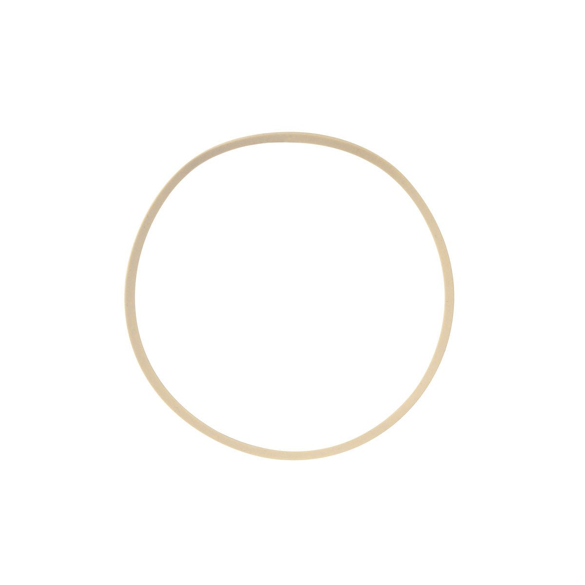 A single large white rubber band from Duni GmbH (pack of 100 pieces) is depicted in a circular shape on a white background.