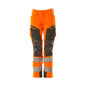 Pants, women, DIAMOND, knee pockets, stretch pants