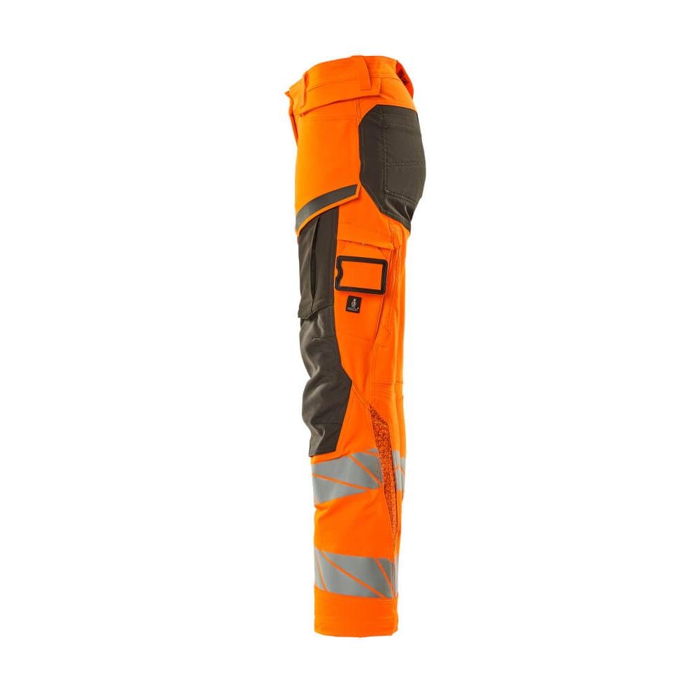 Pants, women, DIAMOND, knee pockets, stretch pants