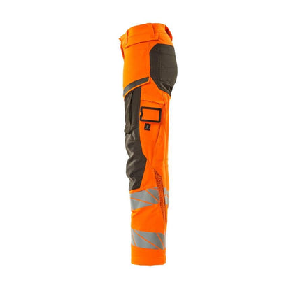 Pants, women, DIAMOND, knee pockets, stretch pants