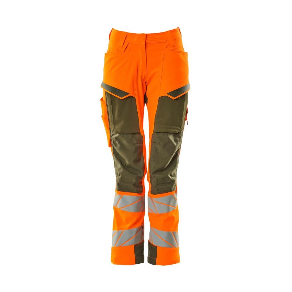 Pants, women, DIAMOND, knee pockets, stretch pants