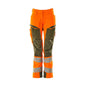 Pants, women, DIAMOND, knee pockets, stretch pants