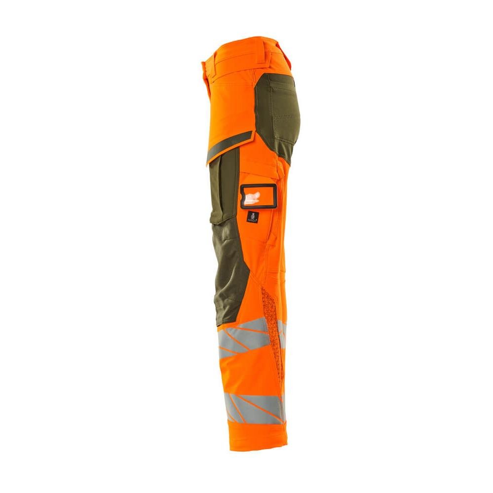 Pants, women, DIAMOND, knee pockets, stretch pants